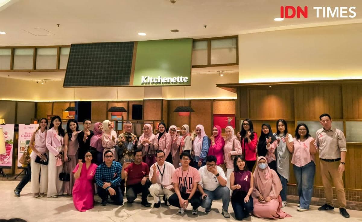 Kitchenette Goes Pink Dorong Deteksi Dini Kanker Payudara