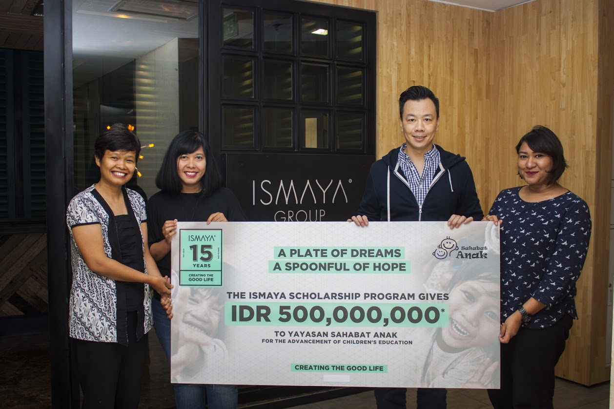 A PLATE OF DREAMS, A SPOONFUL OF HOPE: A MOVEMENT TO BRING EDUCATION BY ISMAYA AND PARTNERS