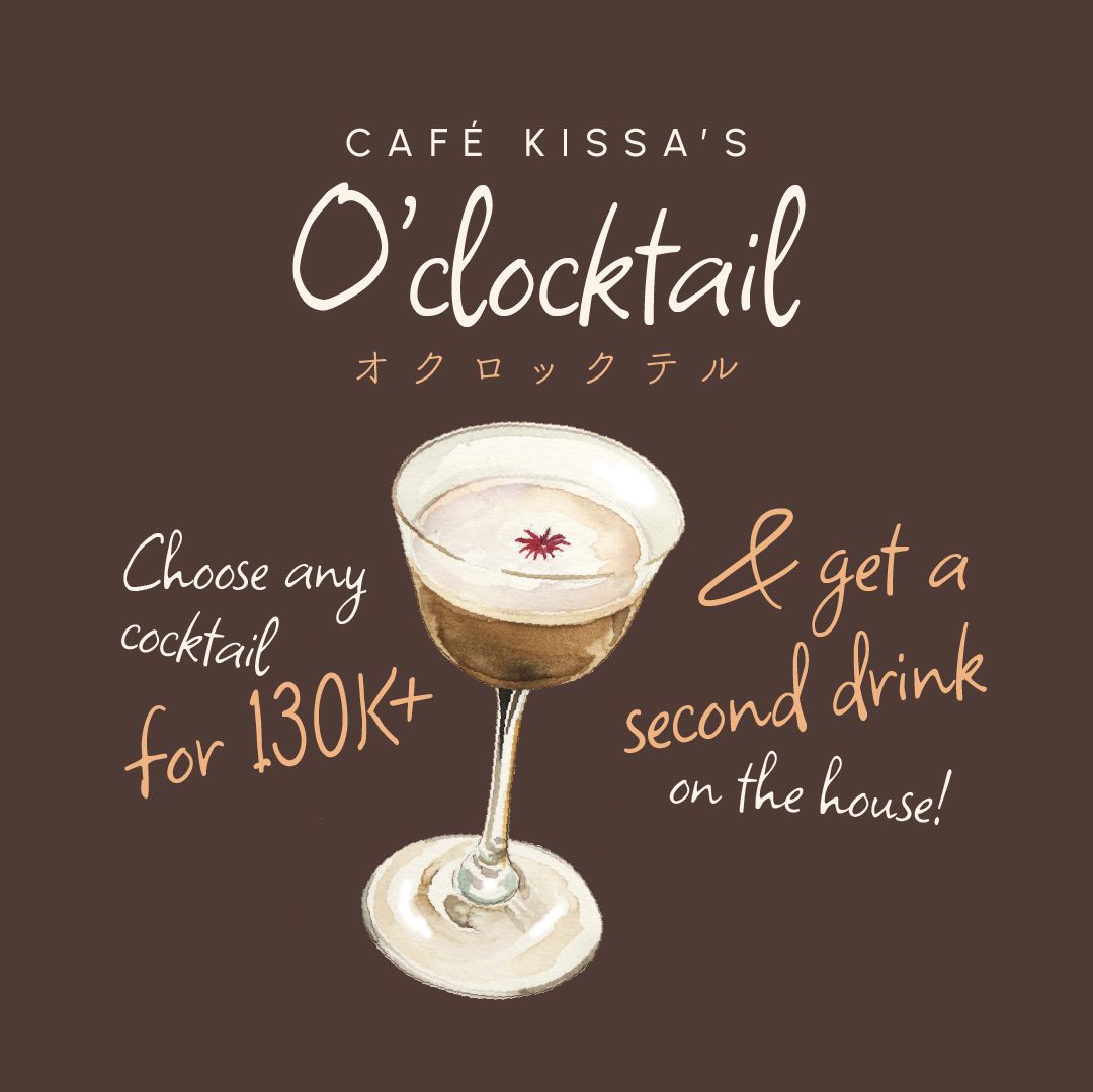 Cafe Kissa’s O’clocktail