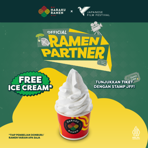 FREE ICE CREAM | UNTUK KAMU PENONTON JAPANESE FILM FESTIVAL 2025